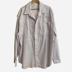 Mens Reel Legends Saltwater Vented Fishing Shirt Lightweight Outdoor Top XXL u